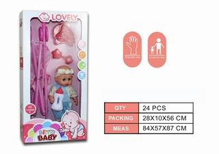 12 INCH DOLL W/SOUND,