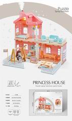 VILLA SET W/LIGHT & SPRAY 132PCS,