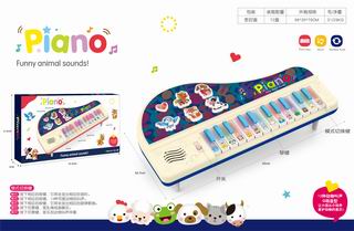 ELECTRONIC ORGAN W/MUSIC,