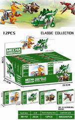 MECHA DINOSAUR 12PCS,