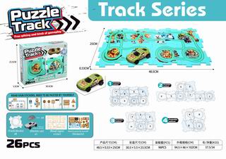 PUZZLE TRACK 26PCS,