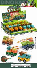 CATAPULT DINOSAUR CAR 12PCS,