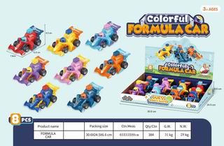 PRESS FRICTION FORULA CAR 8PCS,