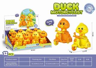 PRESS FRICTION DUCK 12PCS,