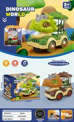 B/O DINOSAUR CAR W/SPRAY,