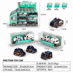 PULL BACK DIE-CAST CAR 24PCS,