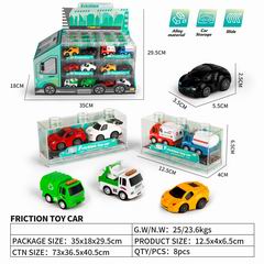 PULL BACK DIE-CAST CAR 24PCS,