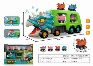 SLIDE DINOSAUR CAR,