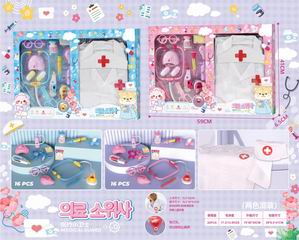 DOCTOR SET W/LIGHT 16PCS,