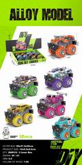 1:48 SLIDE DIE-CAST CAR 12PCS,