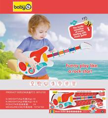 B/O GUITAR W/LIGHT & MUSIC,