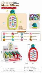 DINOSAUR MUSICAL PHONE 24PCS,