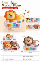 LION ELECTRONIC ORGAN W/LIGHT & MUSIC 12PCS,