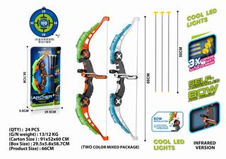 BOW AND ARROW SET W/LIGHT & SOUND,