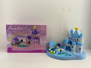 MAGNETIC CASTLE SET W/LIGHT & MUSIC,