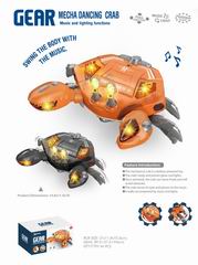 B/O CRAB W/LIGHT & MUSIC,