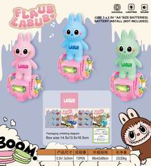 B/O LABUBU BALANCE CAR W/LIGHT & MUSIC,