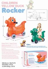 DINOSAUR ROCKER CAR,