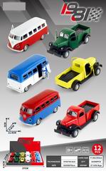 1:40 DIE-CAST CAR 12PCS,