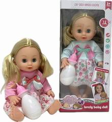 14 INCH DOLL W/SOUND,