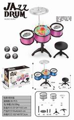 JAZZ DRUM SET W/LIGHT,