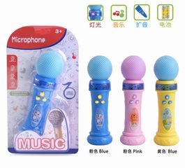 MICROPHONE W/LIGHT & MUSIC,