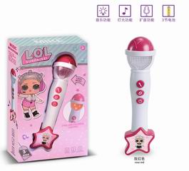 MICROPHONE W/LIGHT & MUSIC,