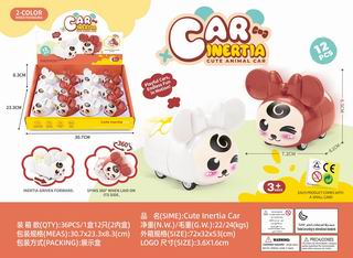 FRICTION CAR 12PCS,