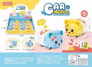 FRICTION CAR 12PCS,