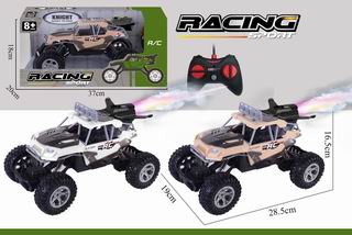 R/C DIE-CAST CAR W/SPRAY,