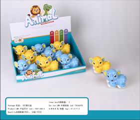 FRICTION ELEPHANT 8PCS,