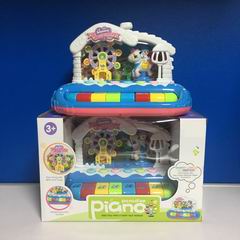 ELECTRONIC ORGAN W/MUSIC,