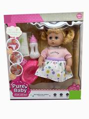 14 INCH DOLL W/SOUND,