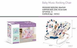 BABY MUSIC ROCKING CHAIR,