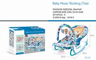 BABY MUSIC ROCKING CHAIR,