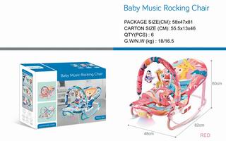 BABY MUSIC ROCKING CHAIR,