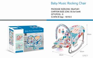 BABY MUSIC ROCKING CHAIR,