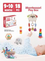 MONTESSORI PLAY BOX 18PCS,
