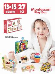 MONTESSORI PLAY BOX 27PCS,