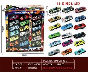 SLIDE CAR 18PCS,