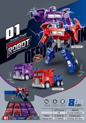 FRICTION DEFORMATION CAR 8PCS,
