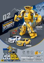 FRICTION DEFORMATION CAR 8PCS,