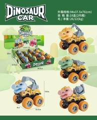 DINOSAUR STUNT CAR 12PCS,