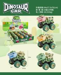 DINOSAUR STUNT CAR 12PCS,