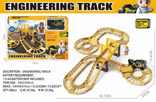 B/O TRUCK TRACK 30PCS,