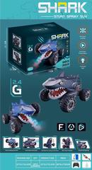 2.4G R/C STUNT CAR W/LIGHT & SPRAY,