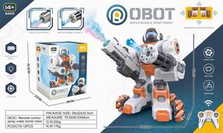 R/C WATER BOMB ROBOT W/SPRAY,