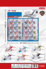 PULL BACK PLANE 24PCS,