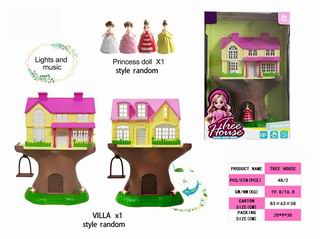 VILLA SET W/LIGHT & MUSIC,