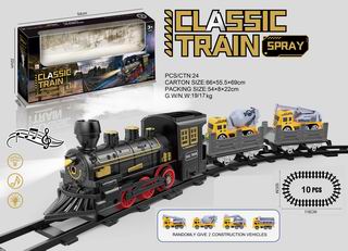 B/O CLASSIC TRAIN W/LIGHT & SOUND & SPRAY,
